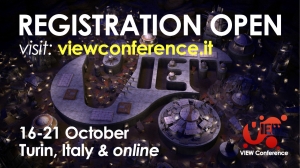 View Conference 2022 Now Open for Early Bird Registration